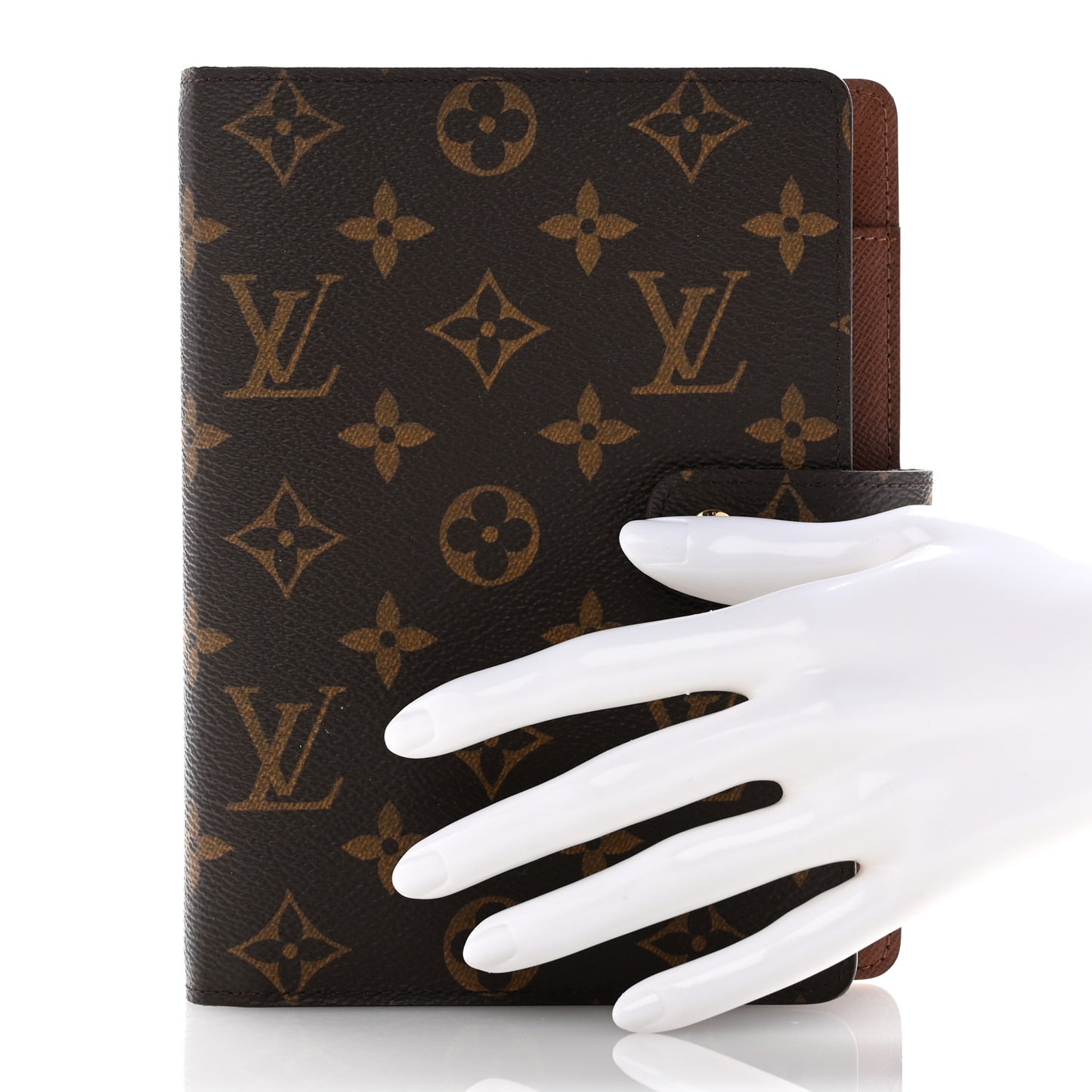 Monogram Medium Ring Agenda Cover