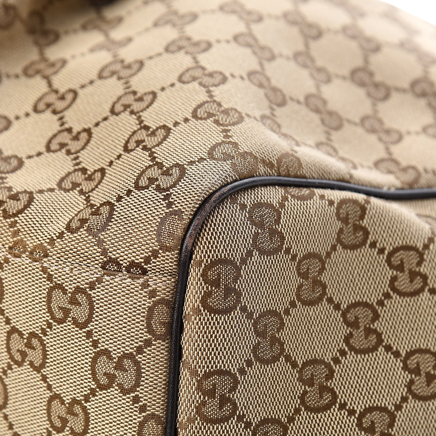 Gucci Monogram Large Sukey Tote Dark Brown 10 of 12