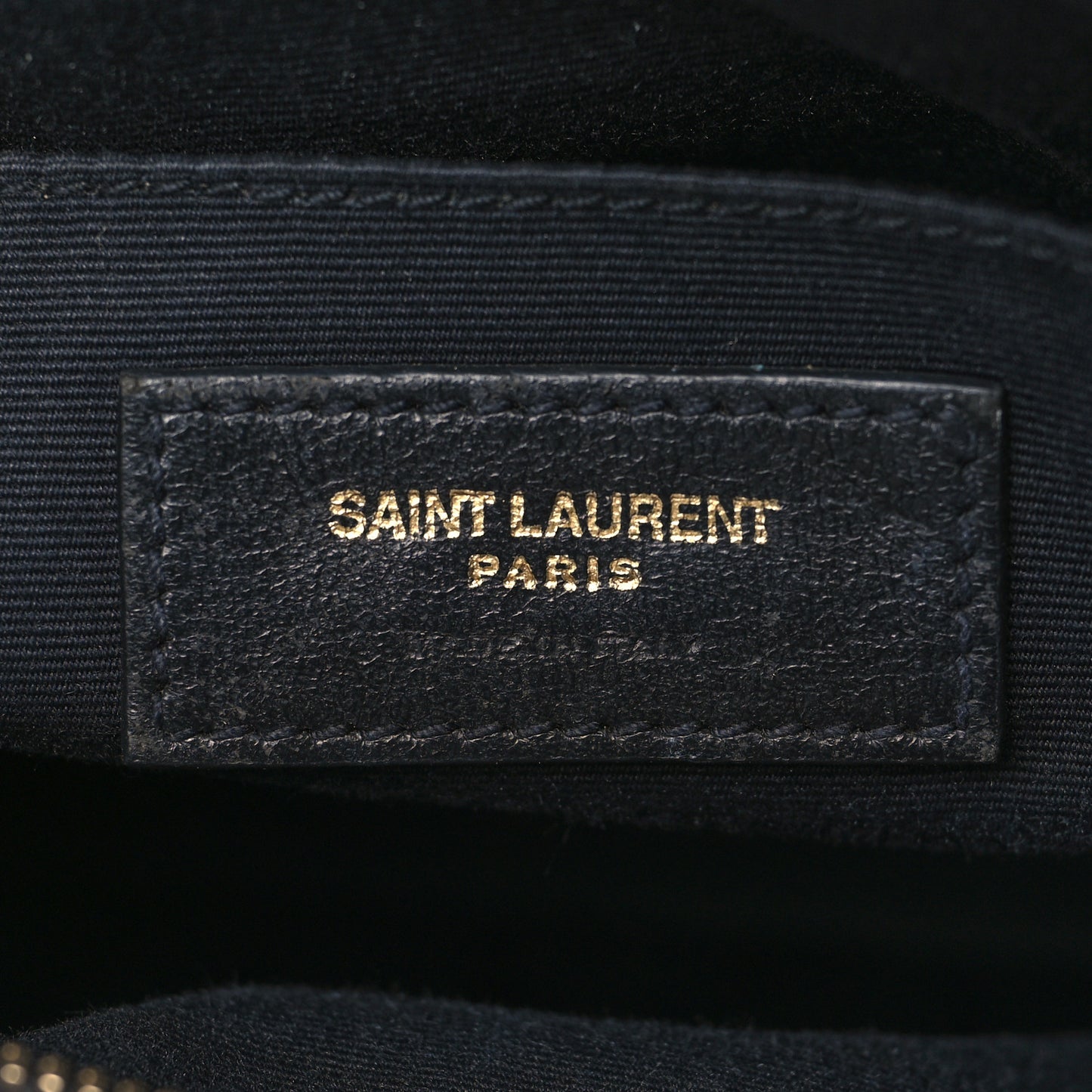 Calfskin Matelasse Monogram Lou Camera Bag Black