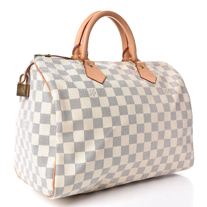 Louis Vuitton Damier Azur Speedy 30 3 of 10