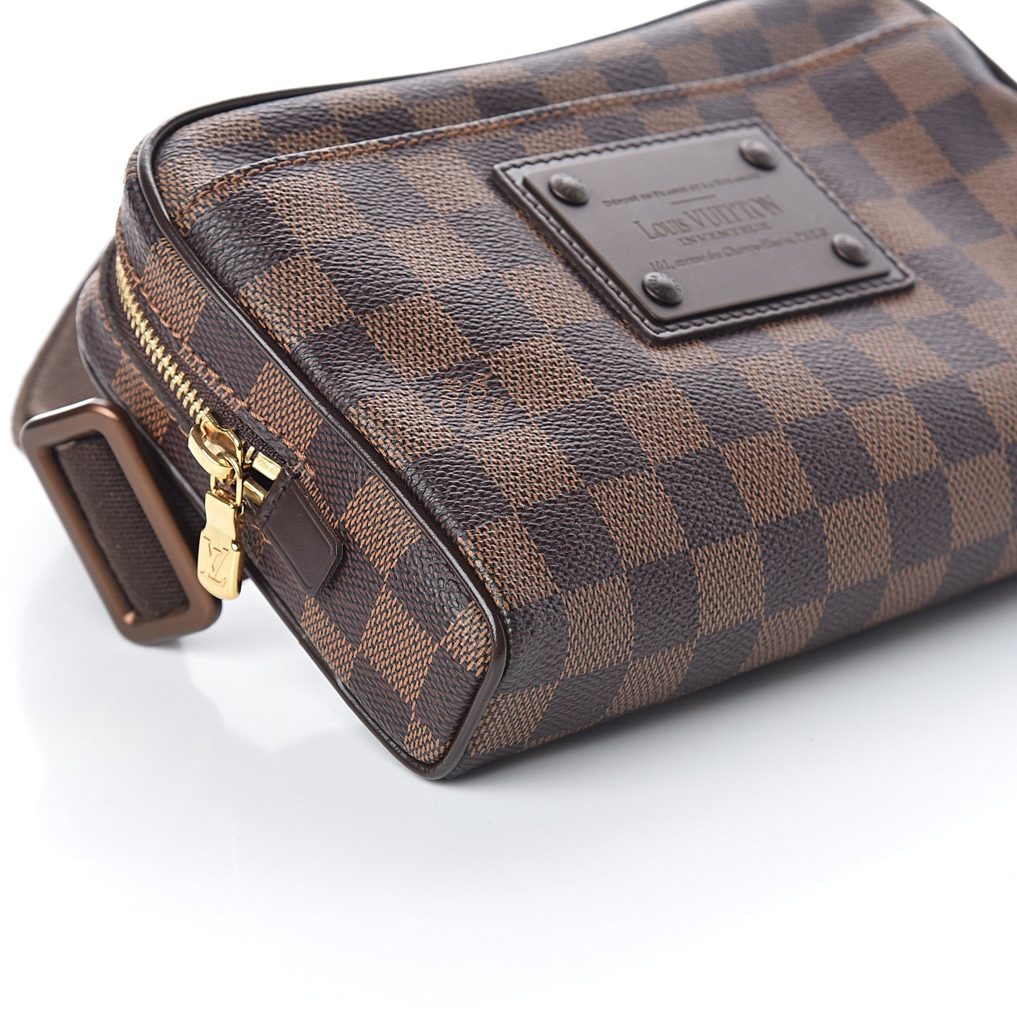 Damier Ebene Brooklyn Bum Bag