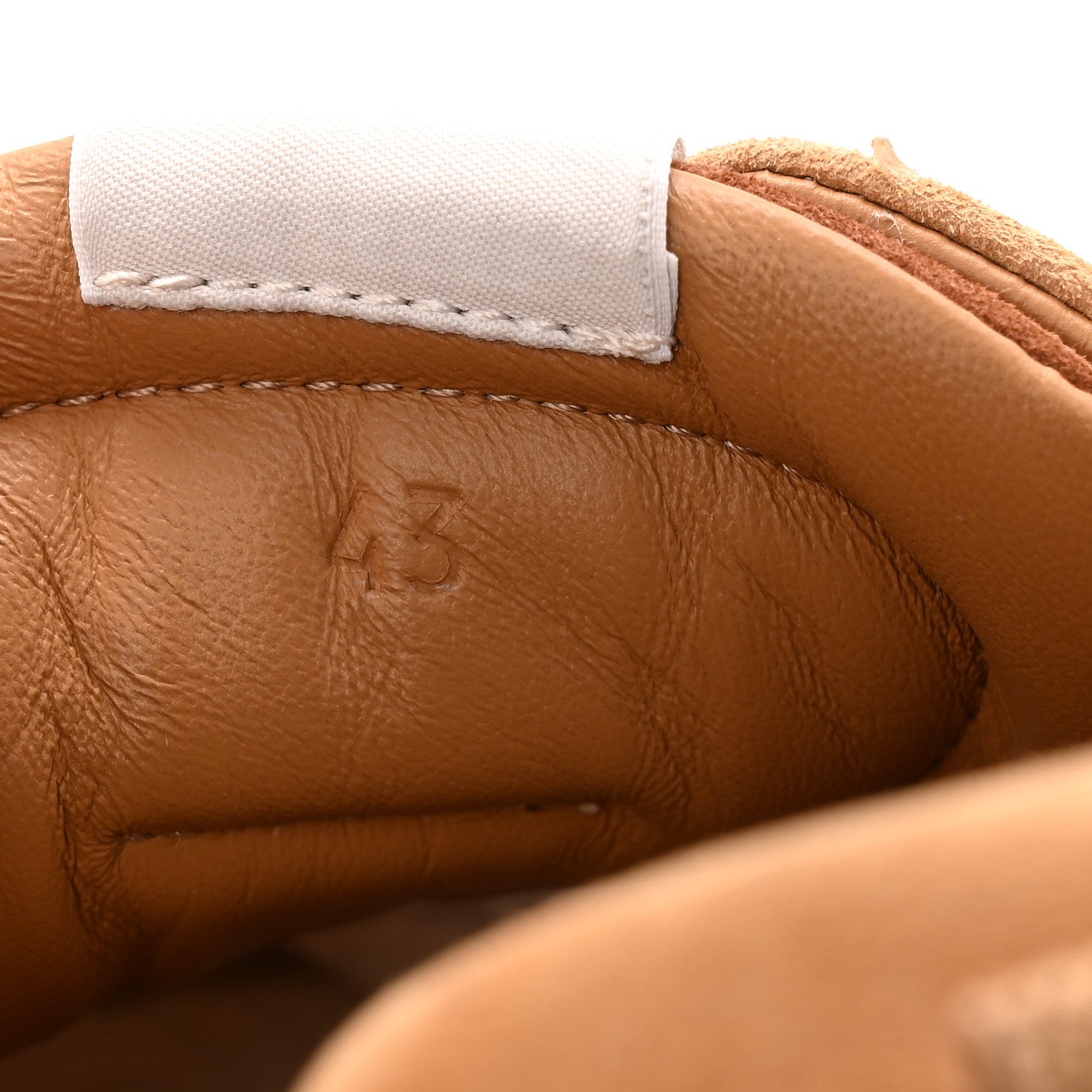 Hermes Suede Goatskin Mens Jet Sneakers 43 Brun Amourette Miel