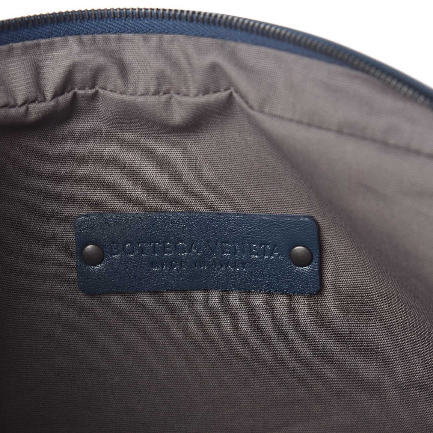 Nappa Intrecciato Stitched Zip Around Case