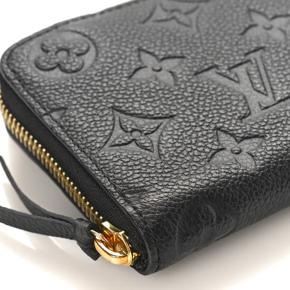 Louis Vuitton Empreinte Clemence Wallet Black 7 of 8