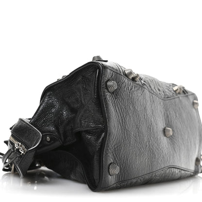 Balenciaga Agneau Arena Neo Cagole City Handbag Black 9 of 11