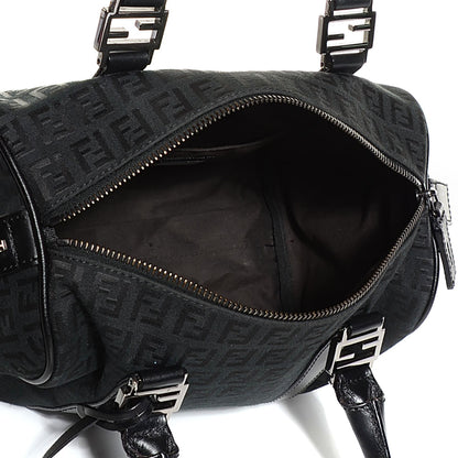 Fendi Zucchino Vitello Small Boston Black 5 of 10