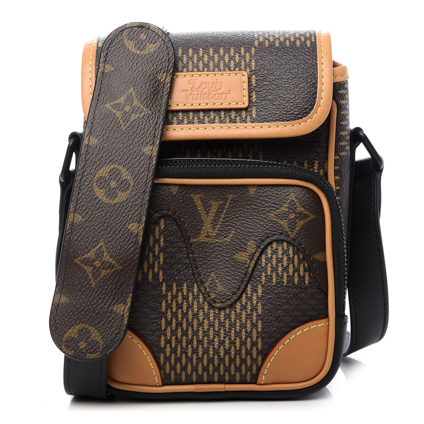 X NIGO Giant Damier Ebene Monogram Nano Amazone Messenger