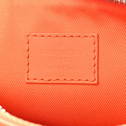 Louis Vuitton Grained Calfskin Aerogram Keepall XS Orange 5 of 7