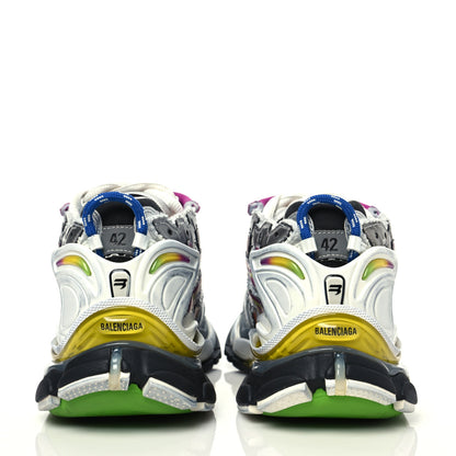 Balenciaga Mesh Rubber Mens Runner Sneakers 42 Multicolor 5 of 8