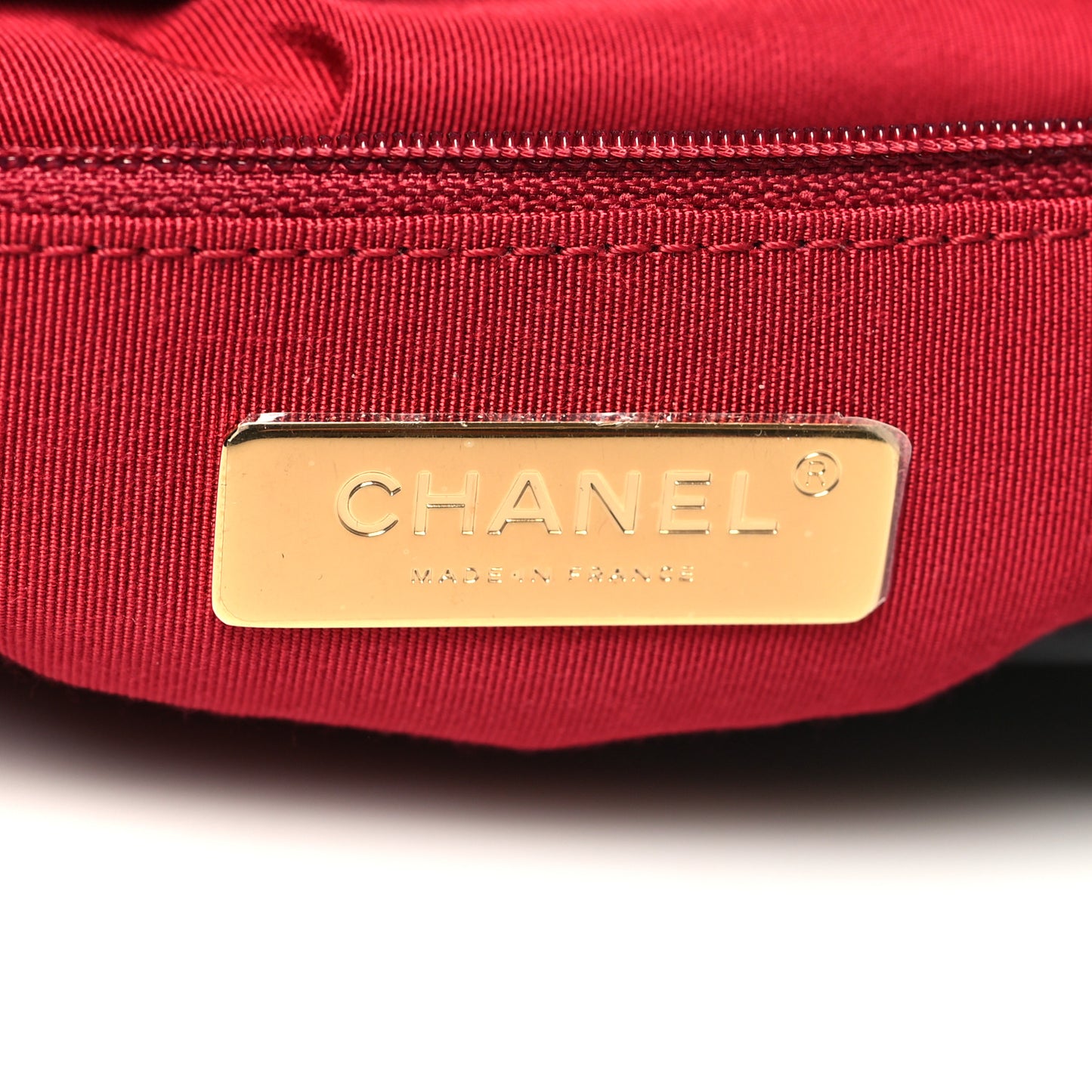 Goatskin Quilted Large Chanel 19 Flap Black