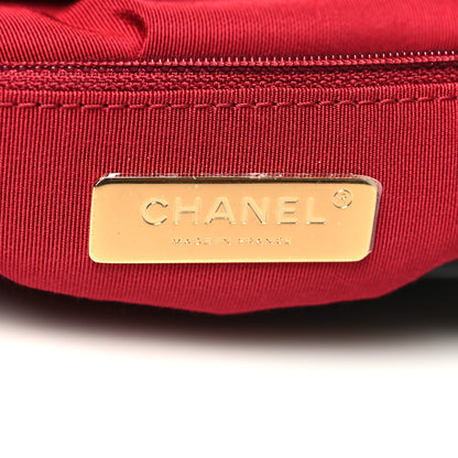 Chanel Goatskin Quilted Large Chanel 19 Flap Black 6 of 11
