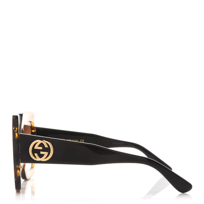 Gucci Square Frame GG0178S Sunglasses Havana 3 of 9