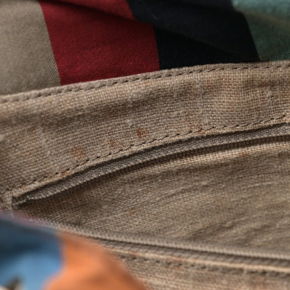 Fendi Calfskin Studded Medium B Fab Drawstring Tote Milk Multicolor 11 of 15