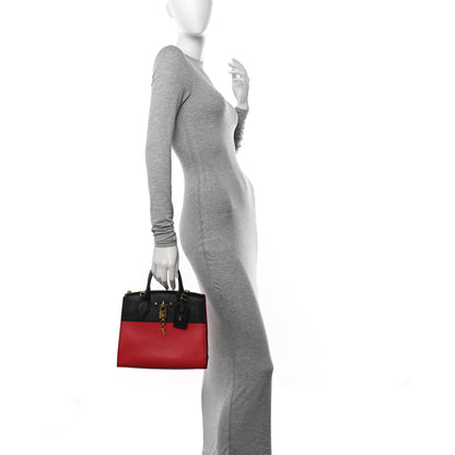 Louis Vuitton Taurillon City Steamer PM Black Rouge 2 of 9
