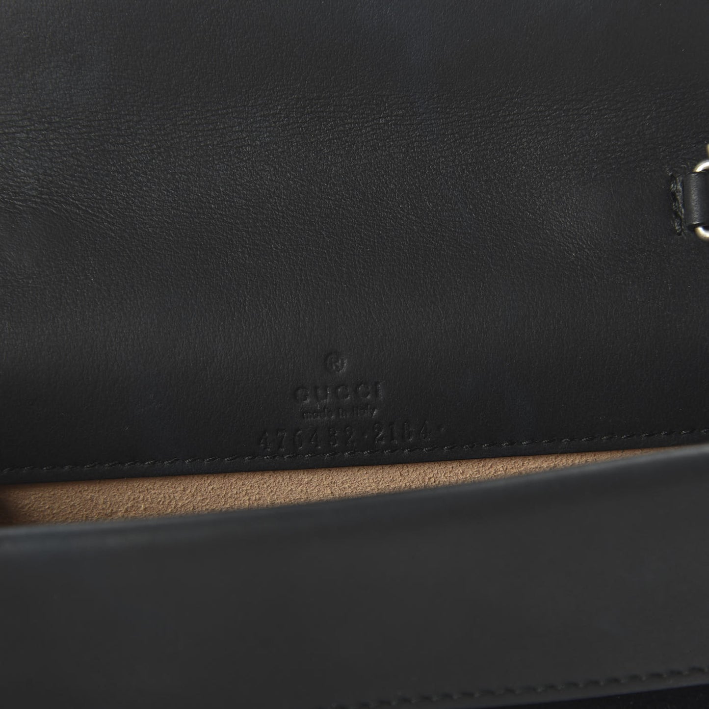 Suede Super Mini Dionysus Shoulder Bag Black