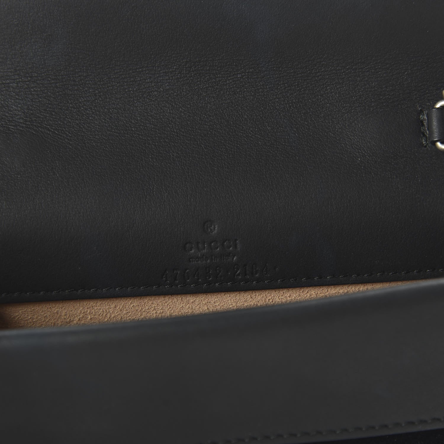 Gucci Suede Super Mini Dionysus Shoulder Bag Black 7 of 10