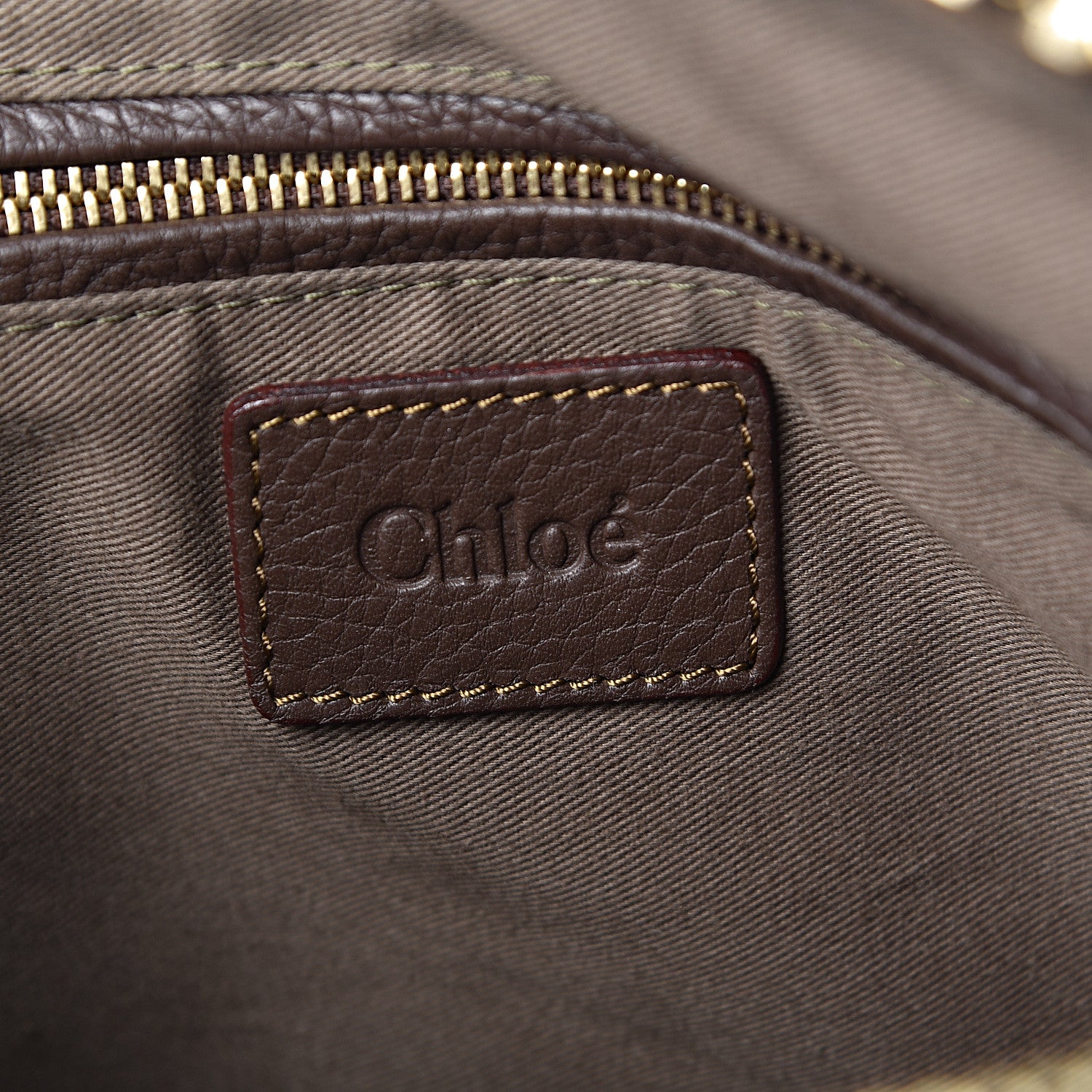 Chloe Calfskin Medium Marcie Satchel Truffle 7 of 11