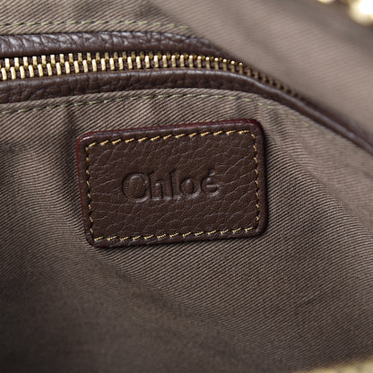 Chloe Calfskin Medium Marcie Satchel Truffle 7 of 11