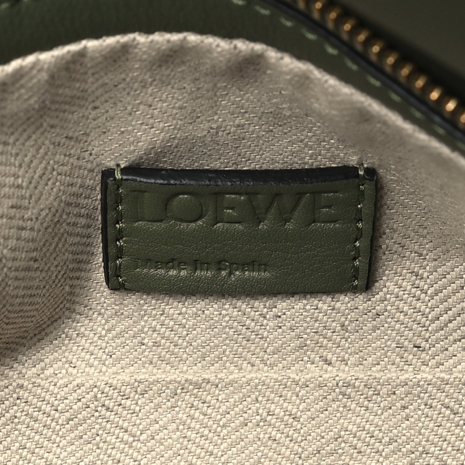 Loewe Calfskin Puzzle Hobo Avocado 6 of 9