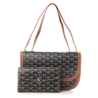 Goyard Goyardine 233 PM Shoulder Bag Black Gold 1 of 9