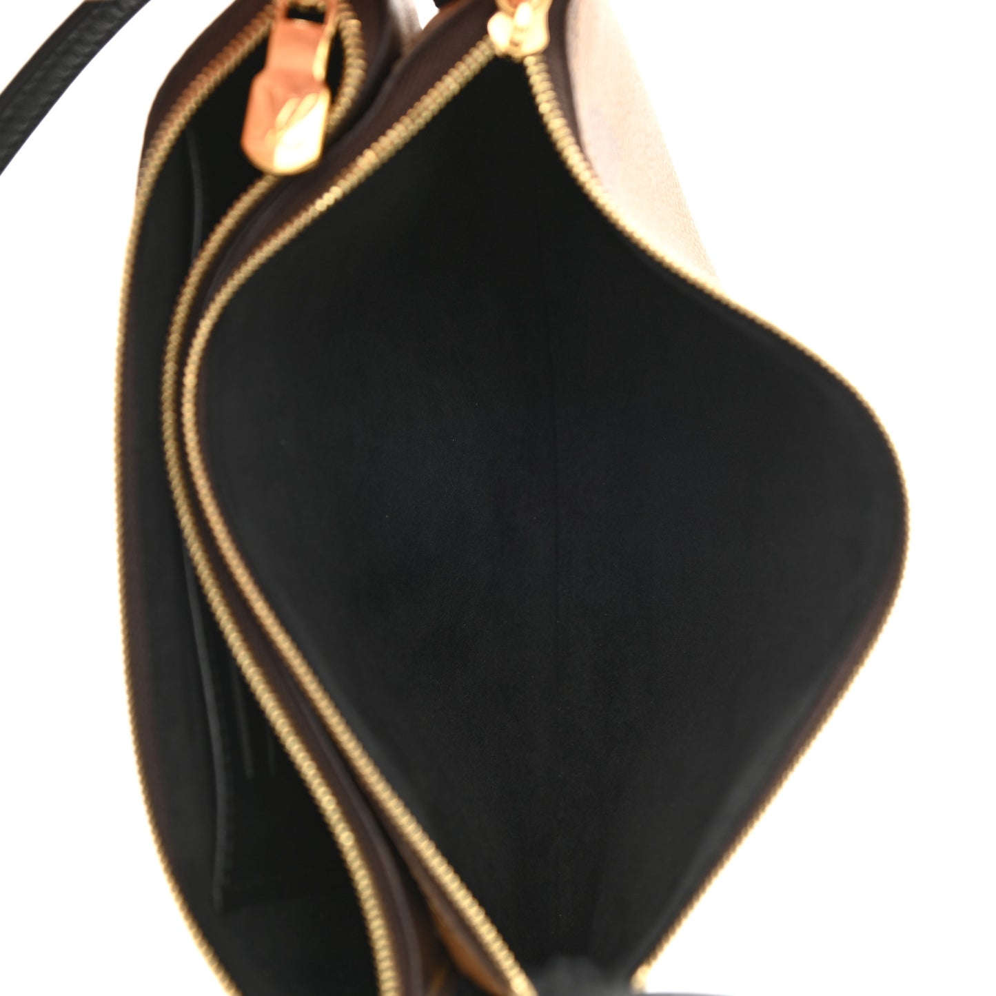 Reverse Monogram Giant Double Zip Pochette