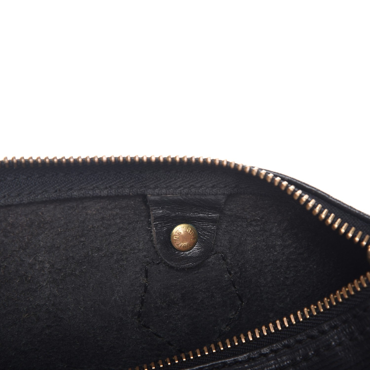 Louis Vuitton Epi Speedy 25 Black 8 of 19