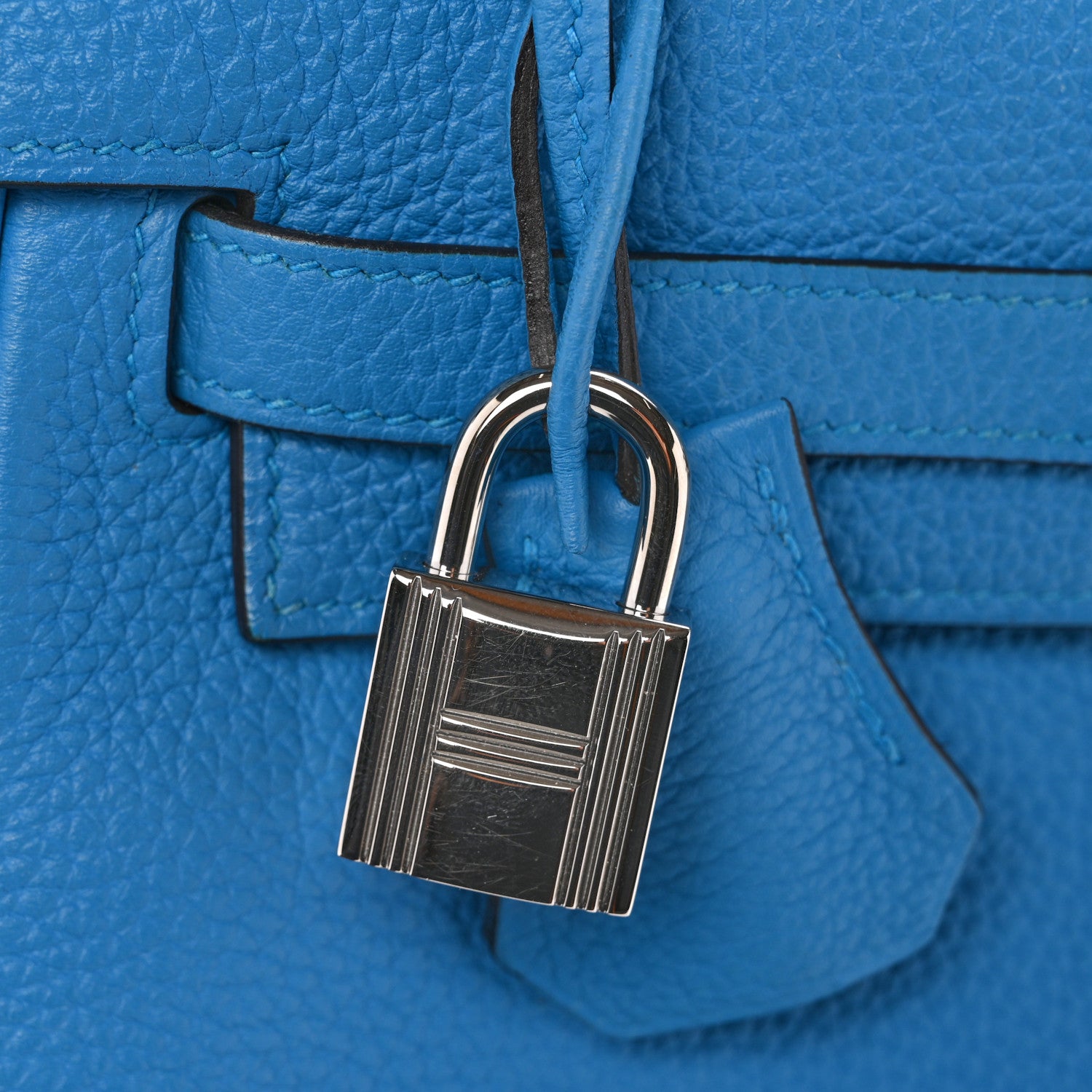 Hermes Togo Kelly Retourne 25 Bleu Frida 13 of 14