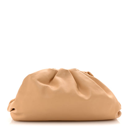 Bottega Veneta Smooth Butter Calf The Pouch OversizedClutch Nude 1 of 6
