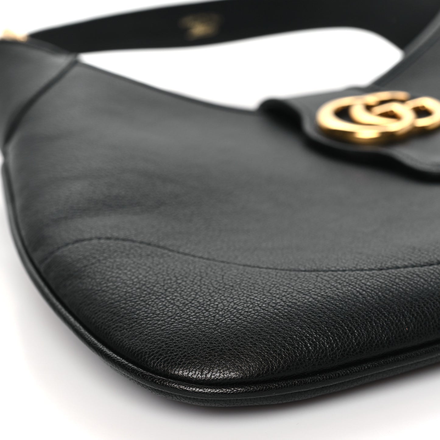 Goatskin Medium Aphrodite Shoulder Bag Black