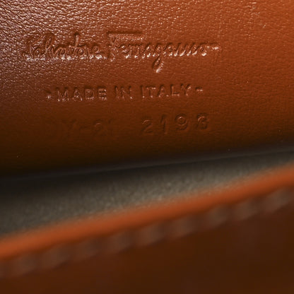 Salvatore Ferragamo Brushed Off Calfskin Small Iconic Top Handle Cuoio 7 of 13