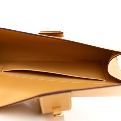 Hermes Tadelakt Medor 23 Clutch Soleil 5 of 12