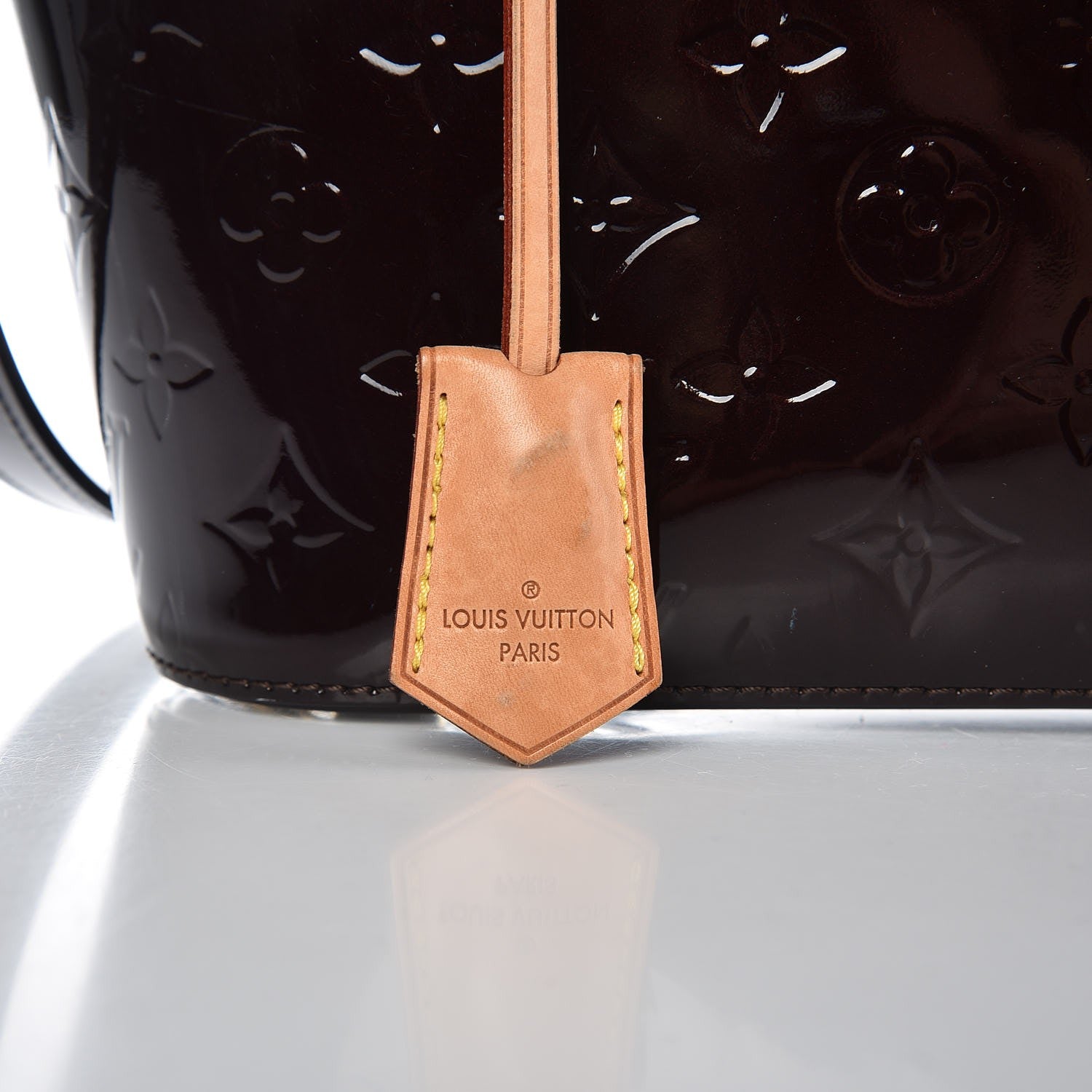 Louis Vuitton Vernis Montebello MM Amarante 9 of 9