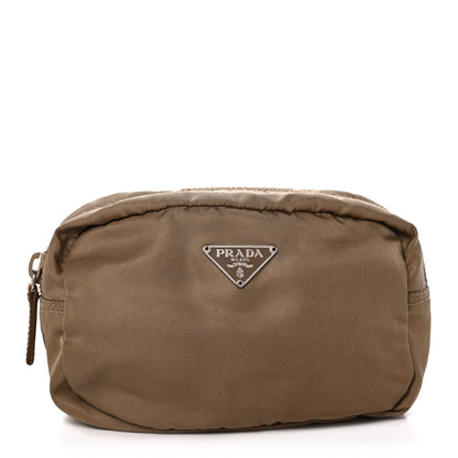 Prada Nylon Vela Cosmetic Pouch Corinto 1 of 13