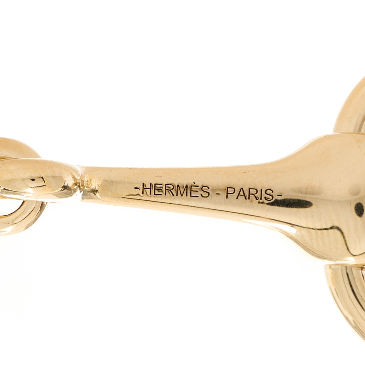 Permabrass Mors Scarf Ring Gold