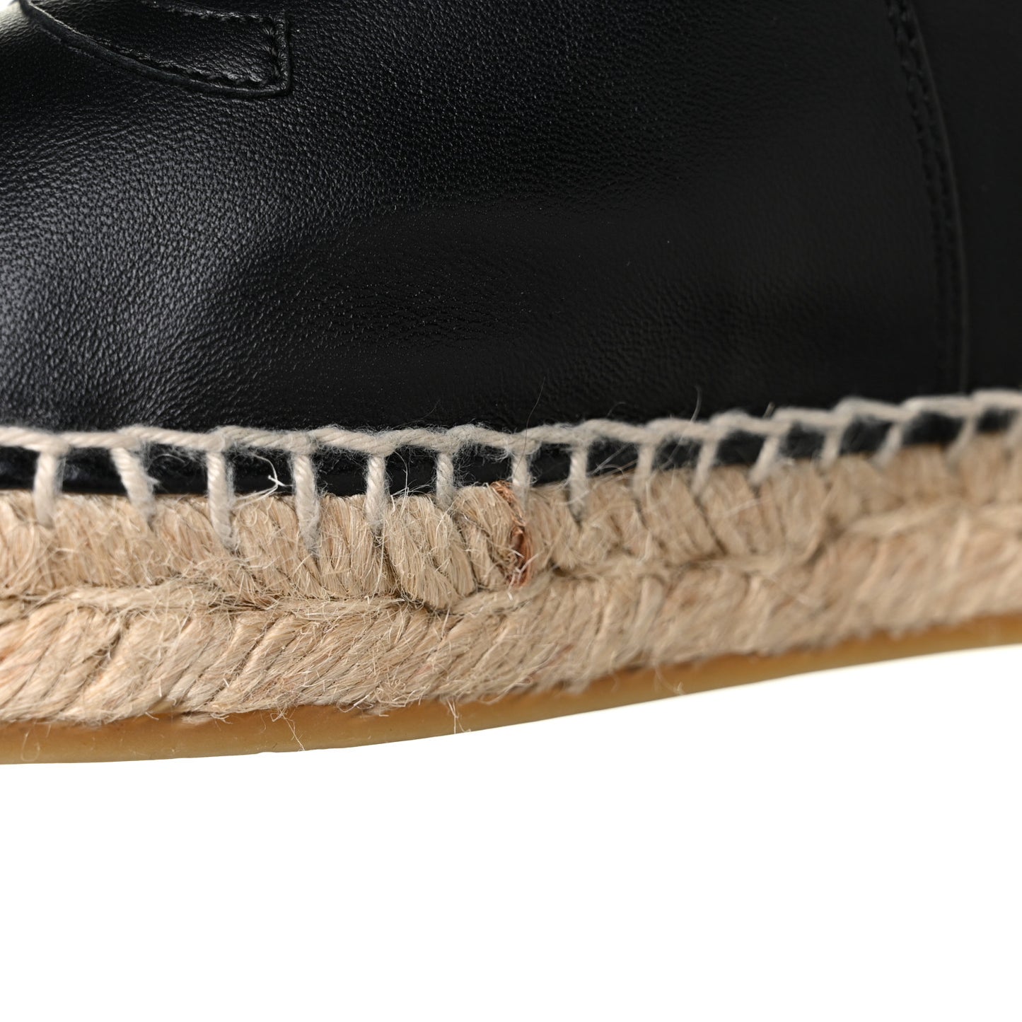 Lambskin CC Espadrilles 40 Black