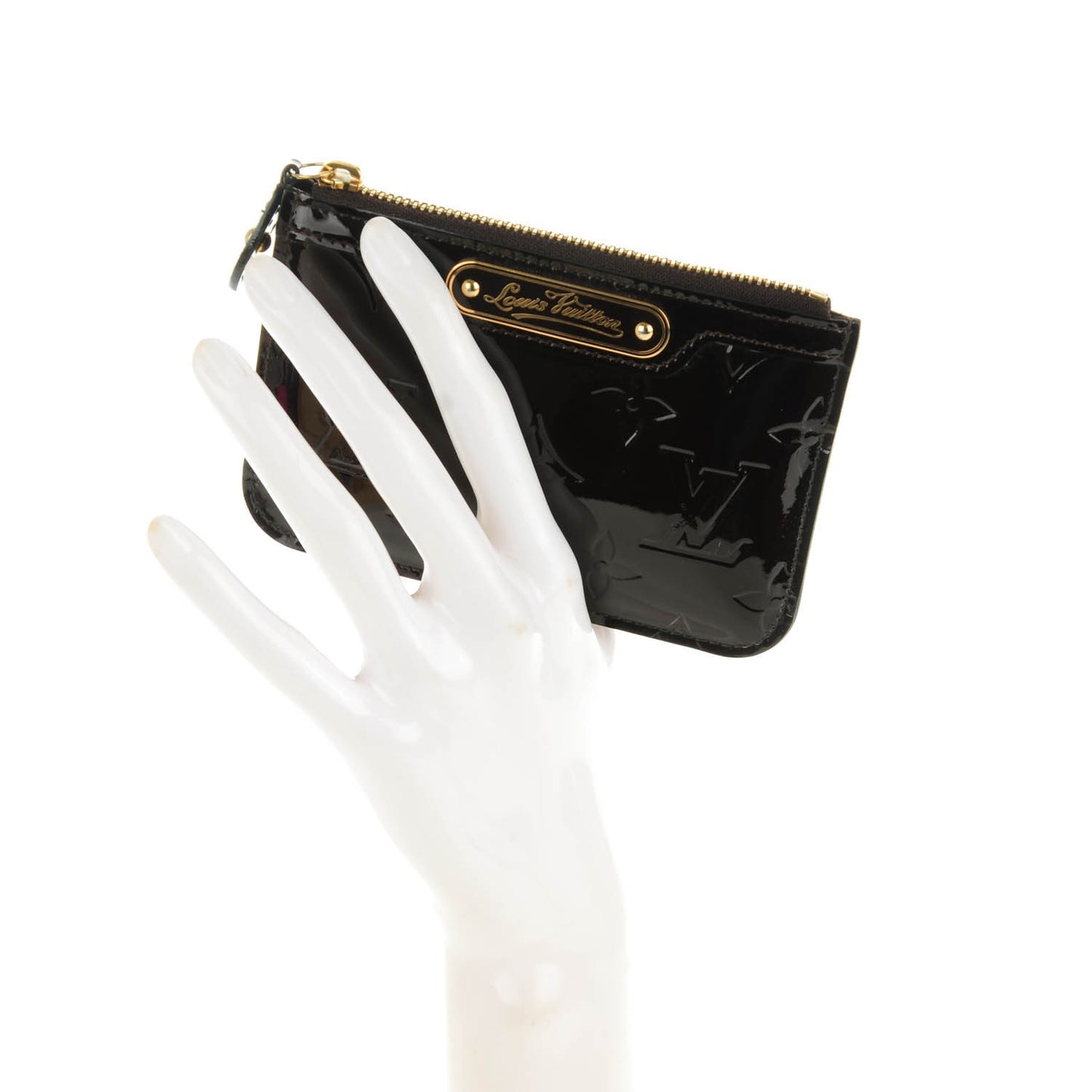 Vernis Key Pouch Amarante