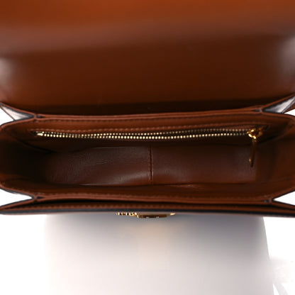 Celine Shiny Calfskin Teen Triomphe Tan 5 of 9