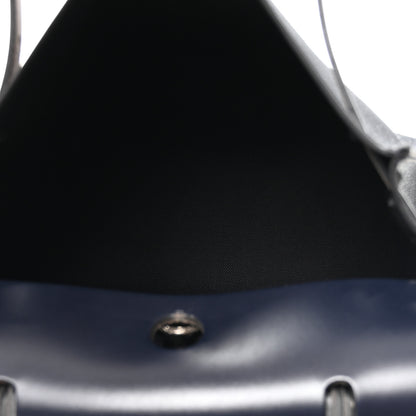 Hermes Military Toile Vache Hunter Herbag Zip PM 31 Black Bleu Indigo 6 of 11