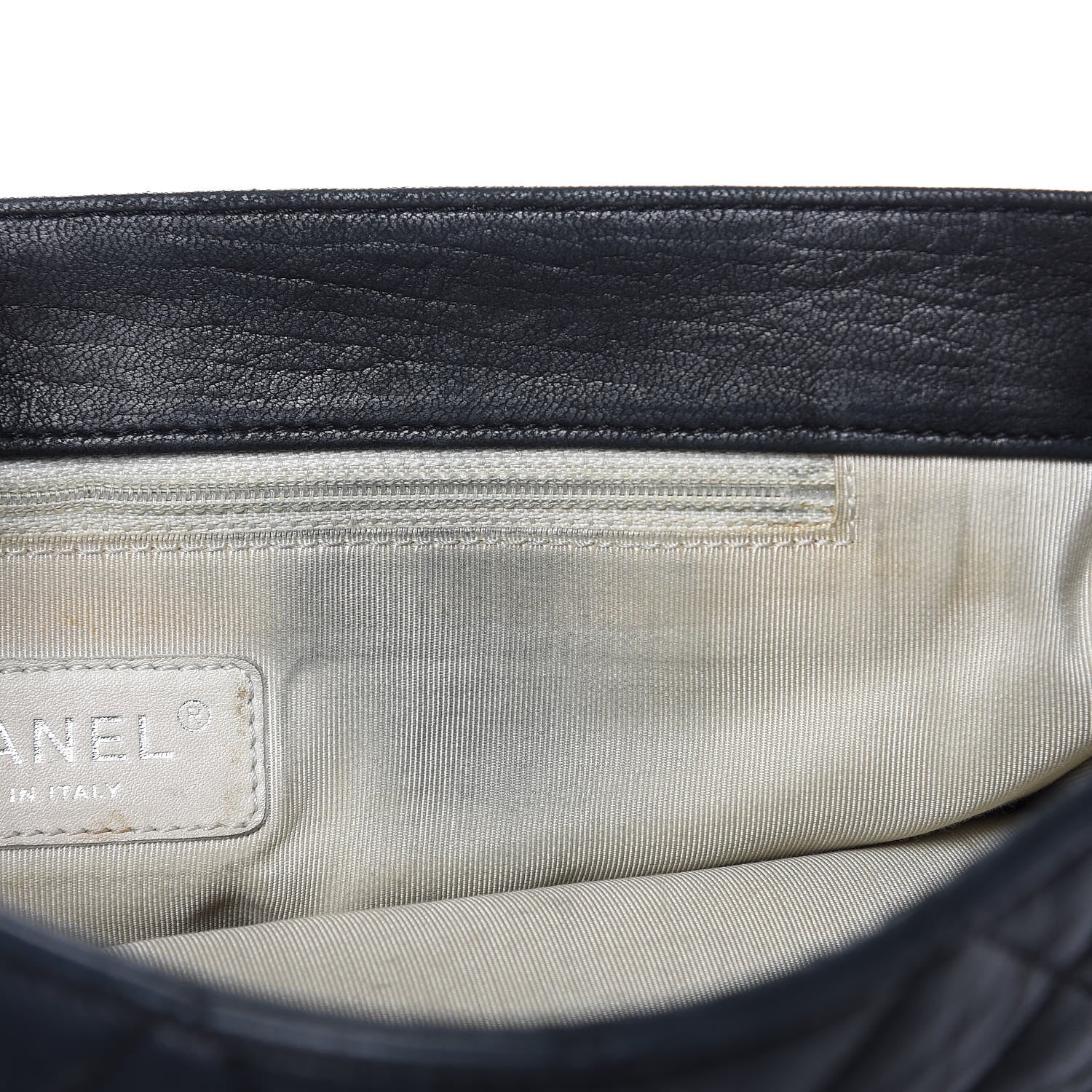 Chanel Washed Lambskin Quilted Maxi Chain Around Flap Black 19 of 19