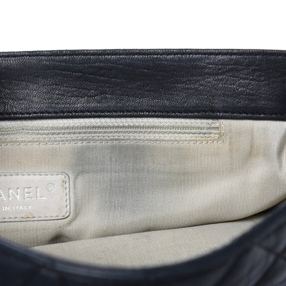 Chanel Washed Lambskin Quilted Maxi Chain Around Flap Black 19 of 19