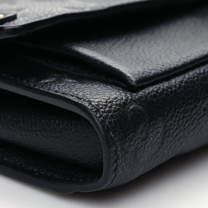 Louis Vuitton Empreinte Vavin Chain Wallet Black 7 of 8