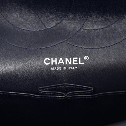 Chanel Aged Calfskin Quilted 2.55 Reissue 227 Flap Navy 6 of 10
