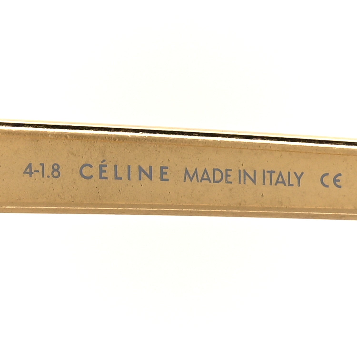 Celine Aviator Sunglasses CL 40039U/32S Gold 1075817 – FASHIONPHILE