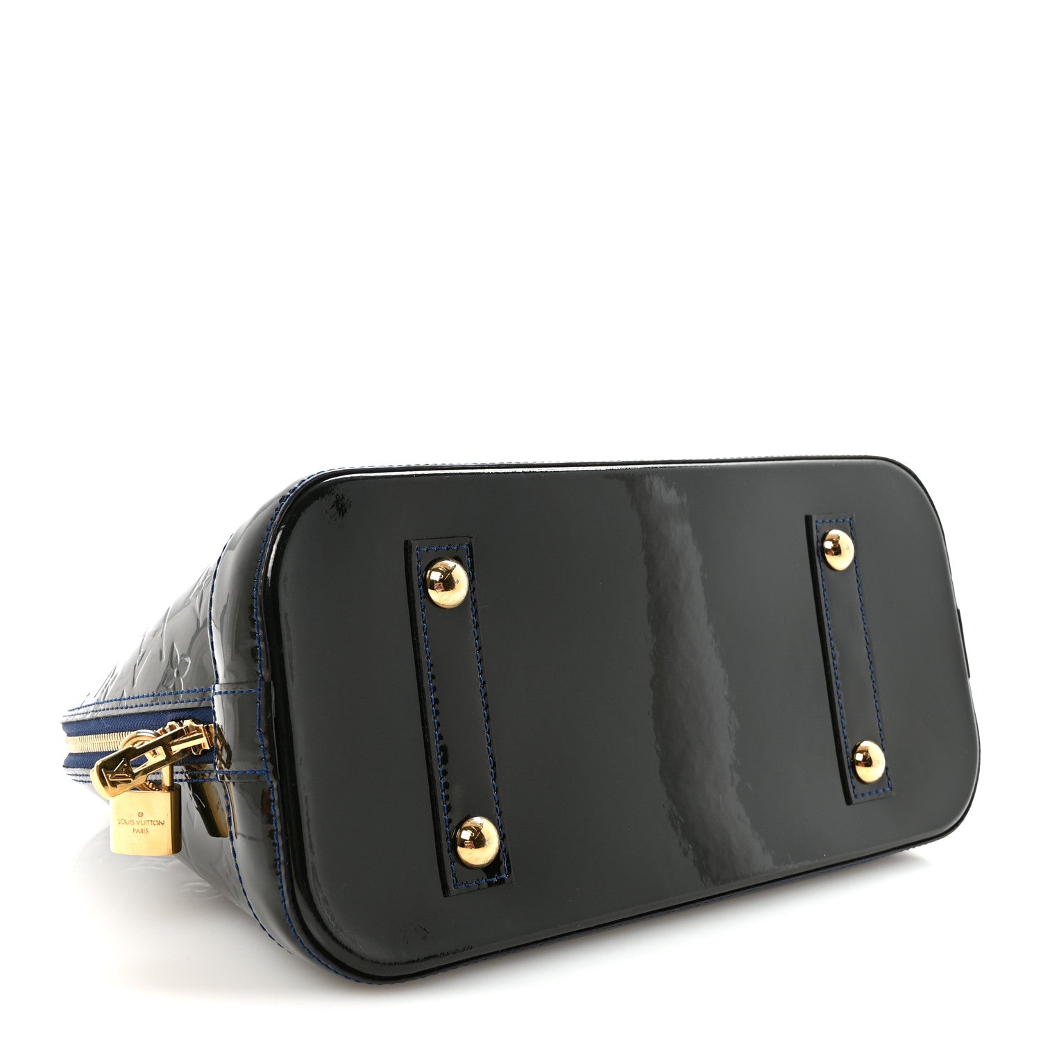 Louis Vuitton Vernis Alma PM Blue Infini 4 of 9