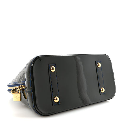 Louis Vuitton Vernis Alma PM Blue Infini 4 of 9