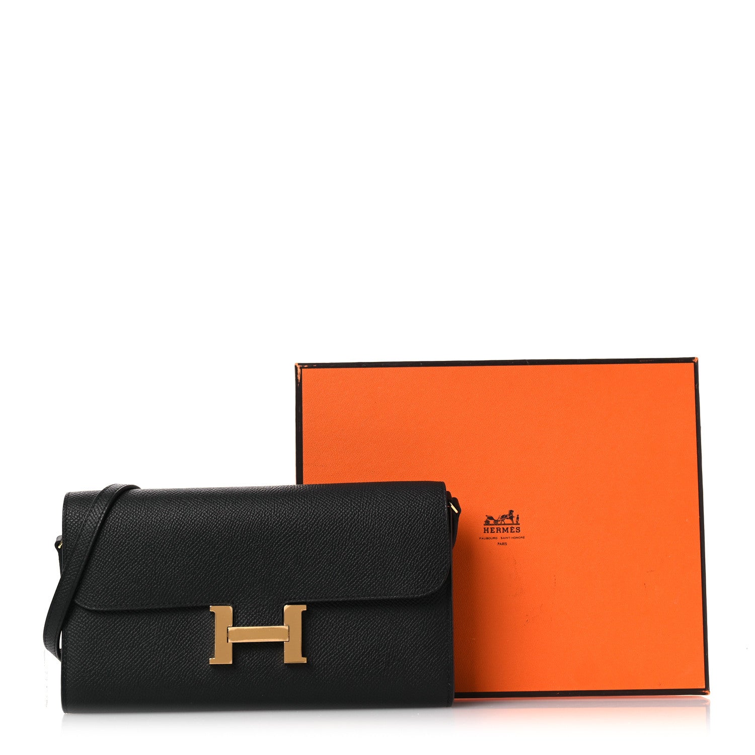Hermes Epsom Constance Wallet To Go Black 12 of 12