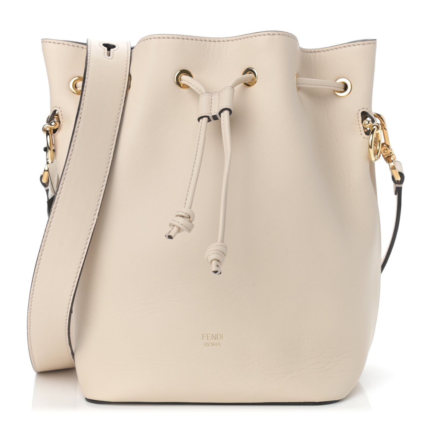 Vitello Grace Matte F is Fendi Grande Mon Tresor Bucket Bag Camelia