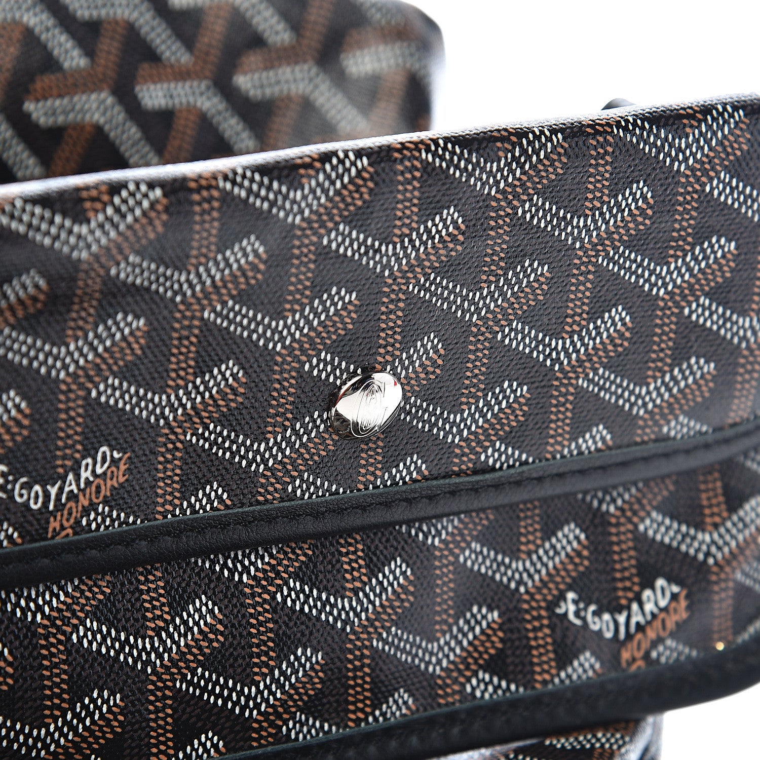 Goyard Goyardine Saint Louis GM Black 8 of 11