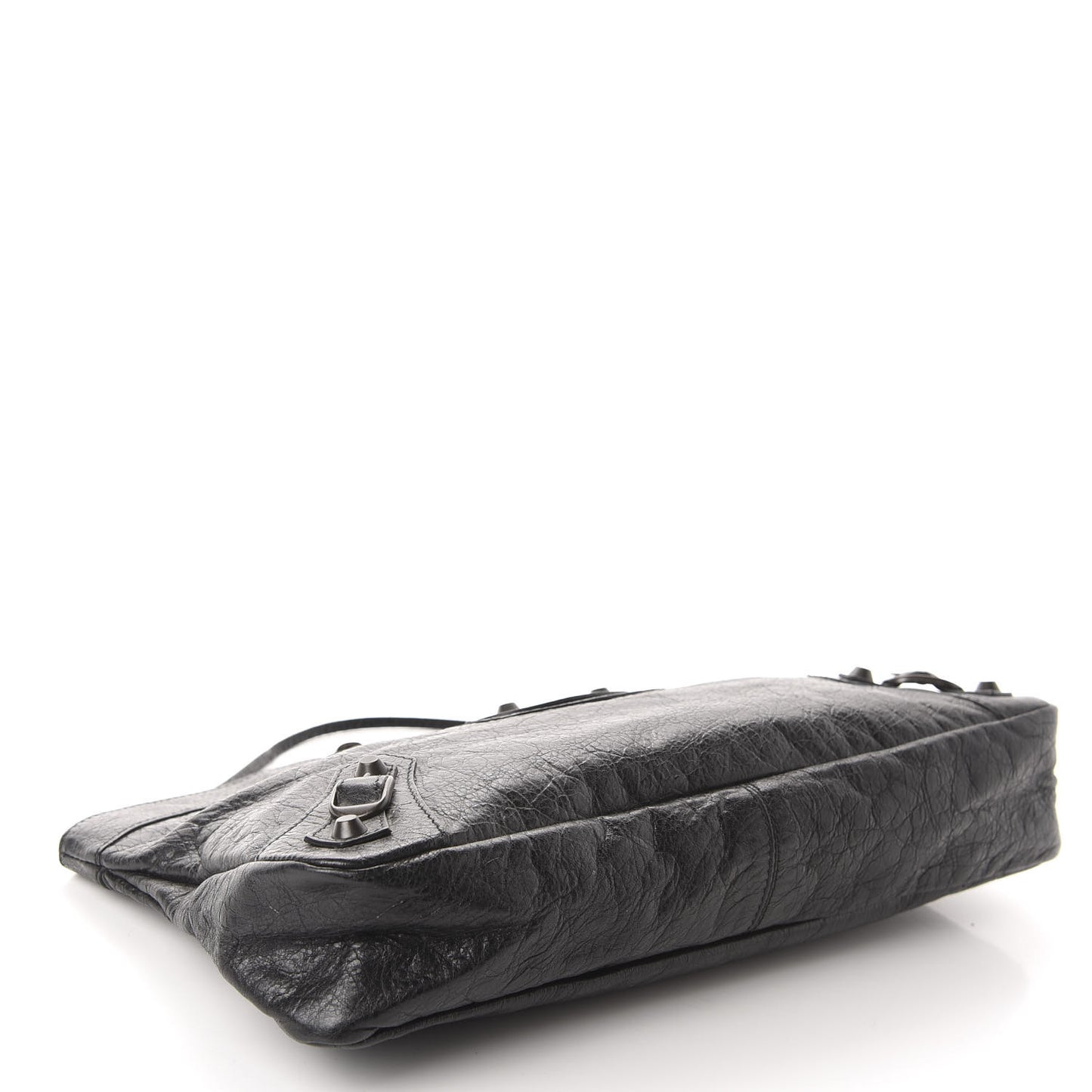 Agneau Classic Hardware Premier Clutch Black