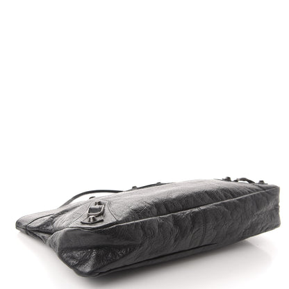 Balenciaga Agneau Classic Hardware Premier Clutch Black 4 of 10